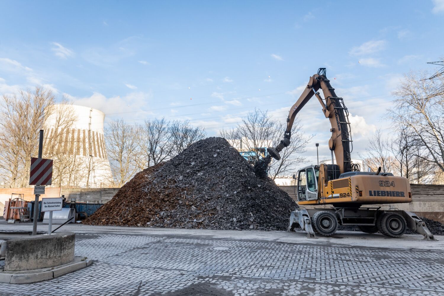 Rückgewonnene Metalle am BSR-Müllheizkraftwerk Ruhleben_© BSR_Amin Akhtar